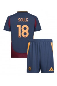 AS Roma Matias Soule #18 Babytruitje 3e tenue Kind 2024-25 Korte Mouw (+ Korte broeken)